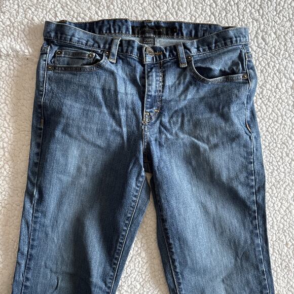 Vintage Calvin Klein Faded Flare Jeans Sz 8 L32 - Picture 5 of 10